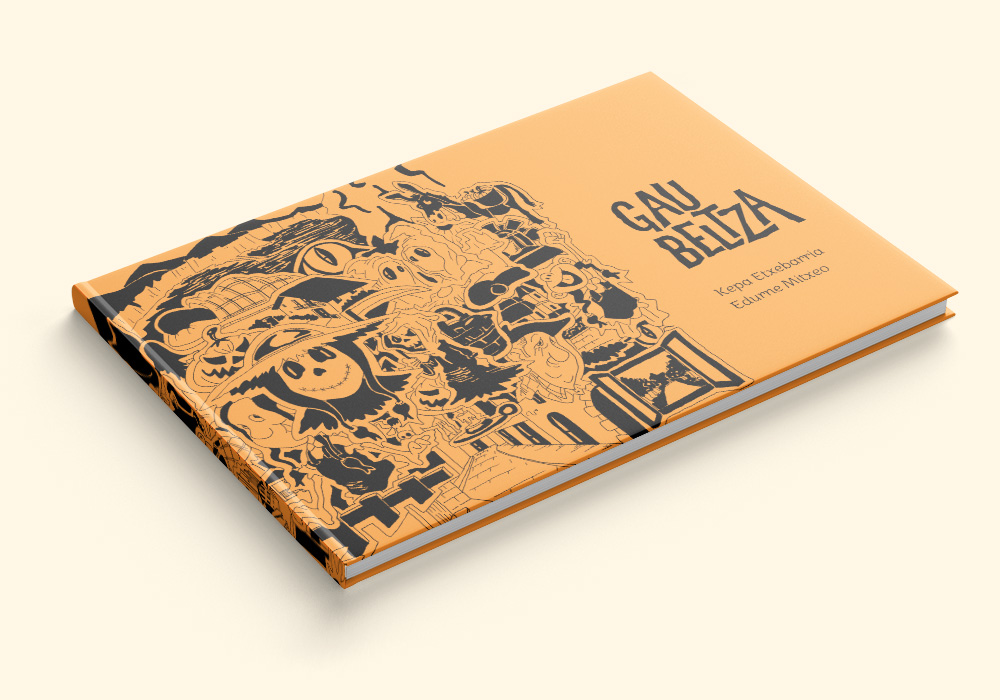 Gau beltza - El libro